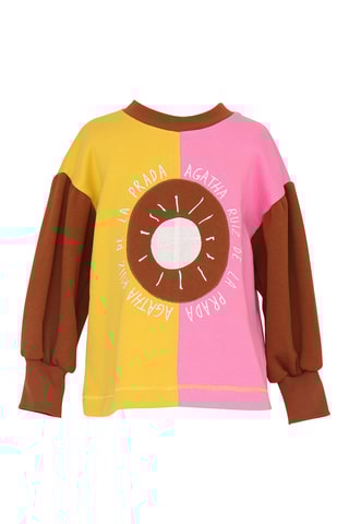 Sudadera - Amarillo y marrón