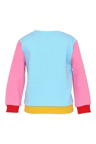 Sudadera - Blanco y rosa