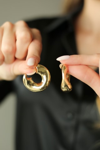 Boucles d’oreilles - Plaqué or jaune