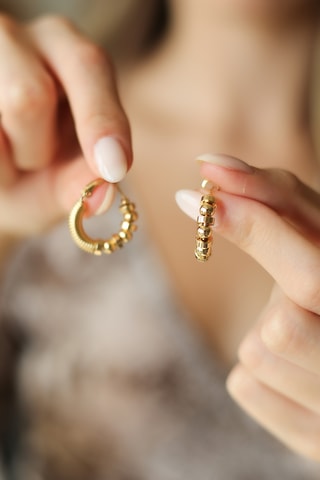 Créoles - Plaqué or jaune