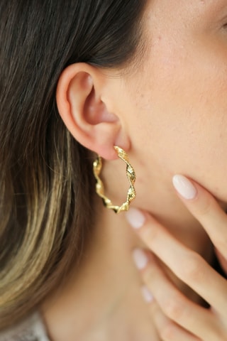 Créoles - Plaqué or jaune