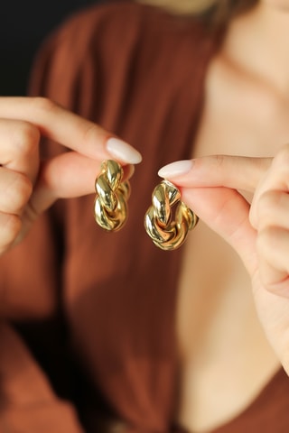 Créoles - Plaqué or jaune