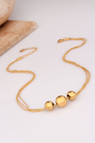 Collier - Plaqué or jaune 