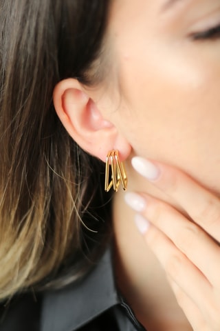 Boucles d’oreilles - Plaqué or jaune