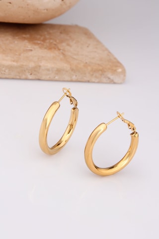 Créoles - Plaqué or jaune