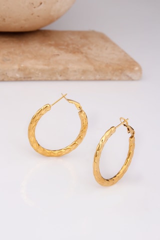 Créoles - Plaqué or jaune