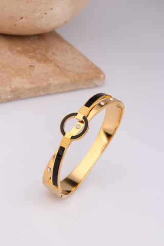 Jonc - Plaque or jaune