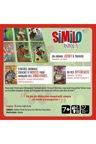 Similo animaux - Dès 7 ans