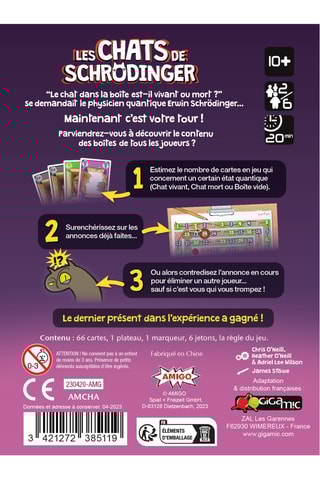 Les chats de schrodinger - Dès 10 ans