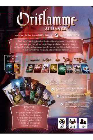 Oriflamme alliance - Dès 10 ans