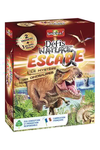 Défis Nature Escape - Le mystère des dinosaures Bioviva - Dès 7 ans