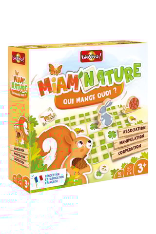 Miam'Nature Qui mange quoi ? - Dès 3 ans