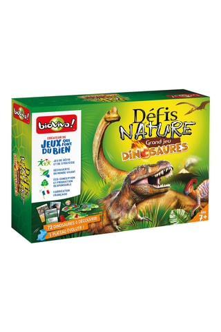 Défis Nature Grand jeu dinosaures en bois - Dès 7 ans