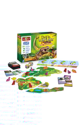 Défis Nature Grand jeu dinosaures en bois - Dès 7 ans