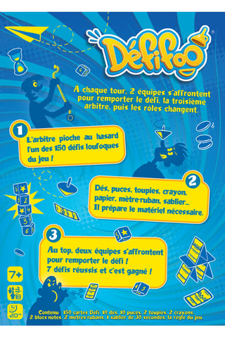 Défifoo une déferlante de défis loufoques - Dès 7 ans