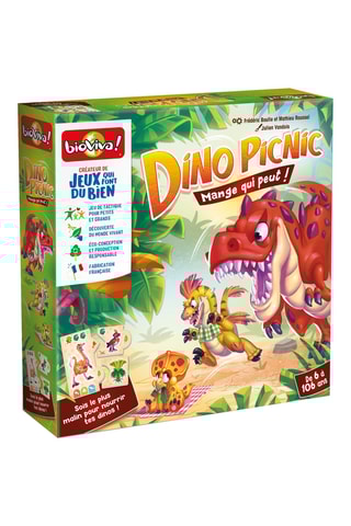 Dino Picnic en bois - Dès 6 ans