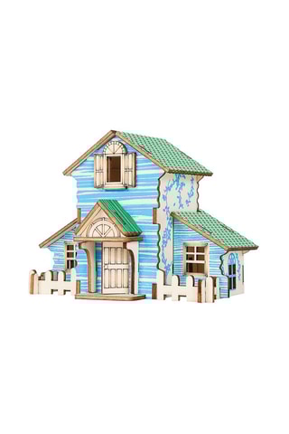 Puzzle en bois 3D Cabane dans la forêt - 22 pièces - Dès 8 ans