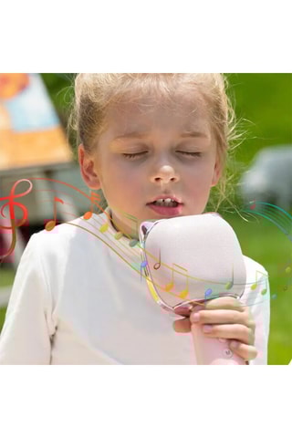 Micro de karaoké - Rose