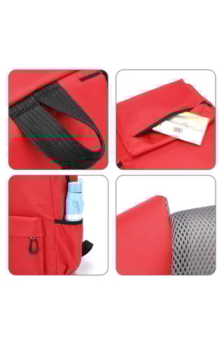 Sac à dos imperméable - Rouge