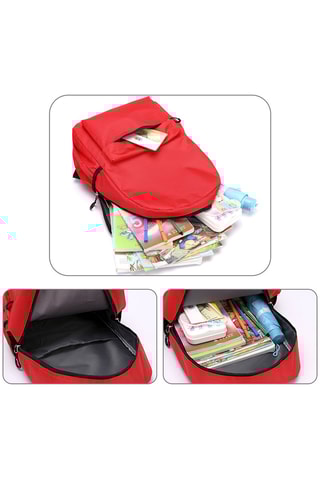 Sac à dos imperméable - Rouge