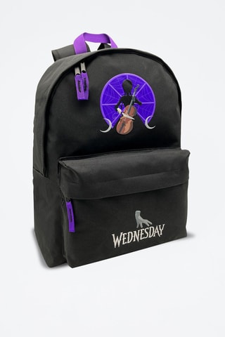 Sac à dos Mercredi - Noir et violet