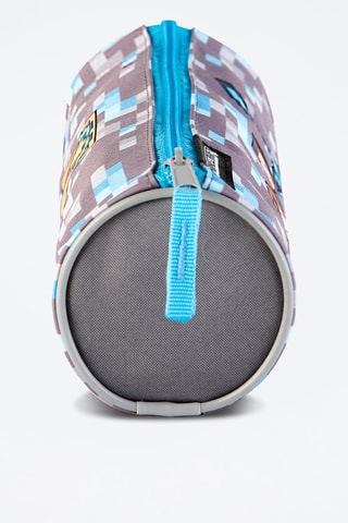 Trousse Minecraft Warriors - Gris clair et bleu