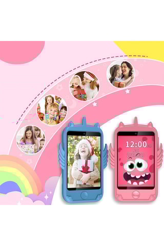 Téléphone portable A16 pour enfant - Bleu