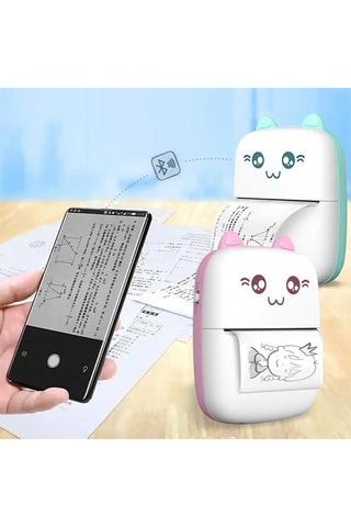 Mini imprimante thermique Bluetooth - Compatible Android et iOS