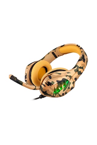 Casque gaming J1 - Beige et vert