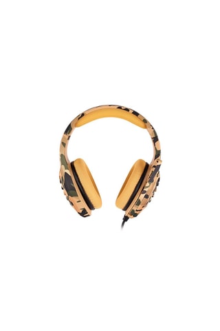 Casque gaming J1 - Beige et vert