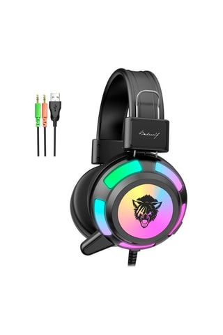 Casque gaming V8 RGB - Noir