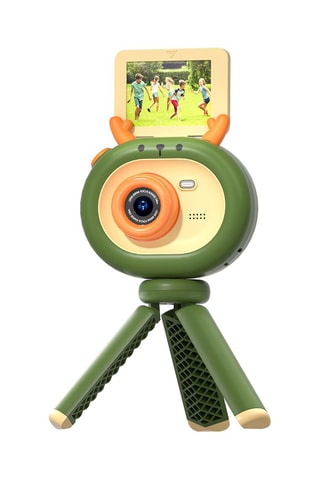 Appareil photo numérique pour enfants - Vert et jaune clair