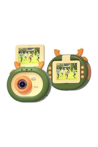 Appareil photo numérique pour enfants - Vert et jaune clair