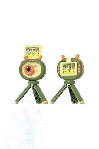 Appareil photo numérique pour enfants - Vert et jaune clair