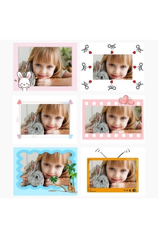 Appareil photo numérique pour enfants avec impression instantanée - Rose