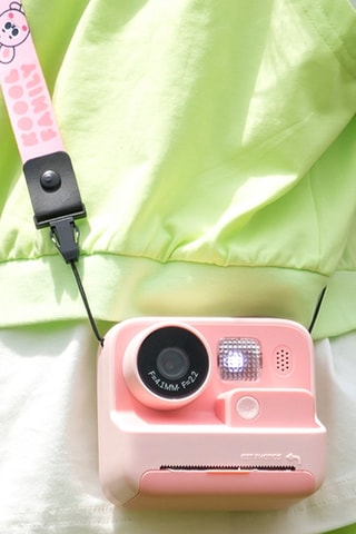 Appareil photo numérique pour enfants avec impression instantanée - Rose