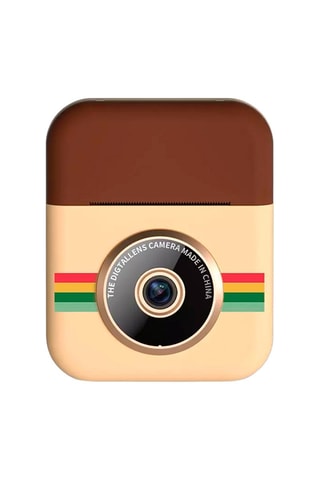 Appareil photo numérique avec impression instantanée Epsilon Mini - Marron et beige