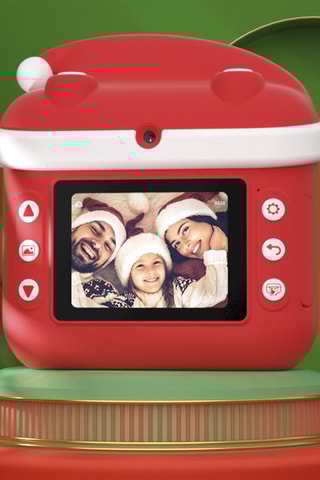 Appareil photo numérique - Rouge et blanc