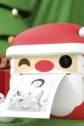 Appareil photo numérique - Rouge et blanc