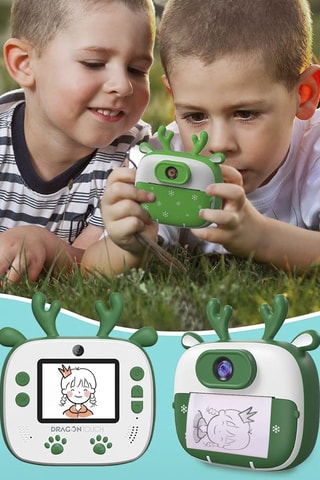 Appareil photo numérique édition Noel - Vert