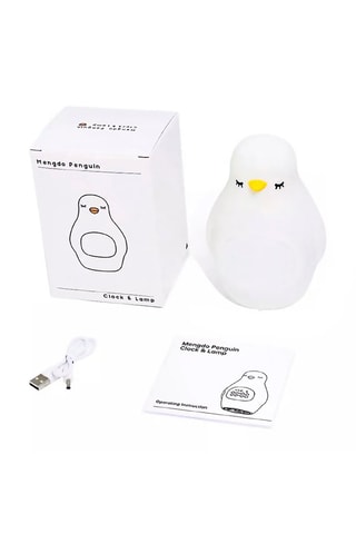 Réveil pour enfant avec lumière - Blanc