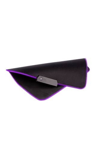 Tapis de souris gaming avec LED RGB - Noir