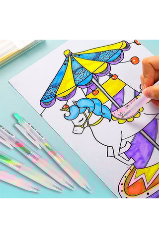 12 marqueurs - Multicolore