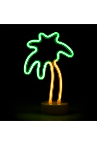 Néon palmier - Vert et jaune