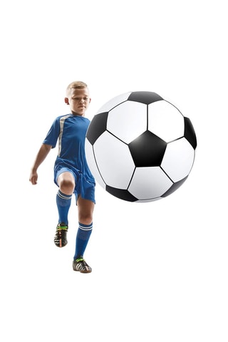 Ballon de football gonflable géant - 100 cm