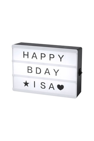 Boîte lumineuse - 82 pièces