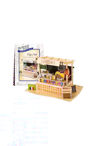 Casse-tête 3D Stand de crêpes traditionnelles - 37 pièces - Dès 6 ans