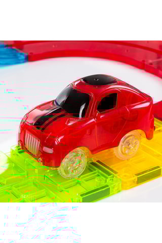 Piste de voiture magnétique 27 pièces  -  Dès 3 ans