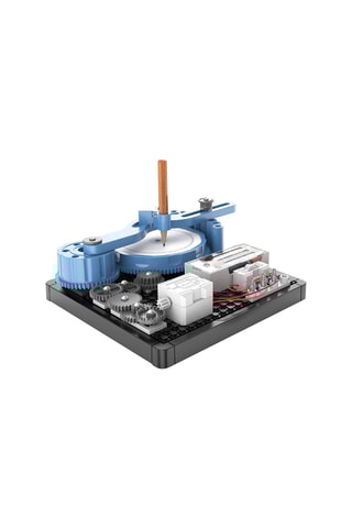 Mécanisme à construire pour dessiner des mandalas - 37 pièces - Dès 8 ans