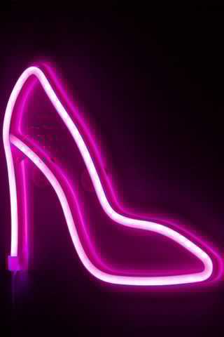 Applique murale néon - Fuchsia